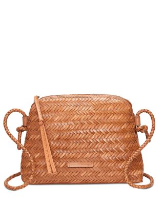 ivy large woven crossbody bolsa